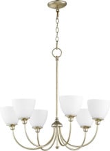 Celeste 6 Light Large Chandelier by Quorum - 6109-6