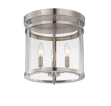 Penrose 3 Light 12.5 Inch Wide Semi Flush Mount by Savoy House - 6-1043-3