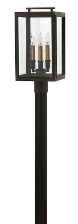 Sutcliffe 3 Light Large Outdoor Post or Pier Mount 10 x 20 In by Hinkley  - 2911