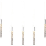 Magic 5 LED Light Cluster Linear Chandelier by Modern Forms - PD-35605L