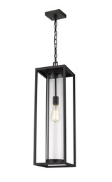 Dunbroch 1 Light Small Outdoor Pendant by Z-Lite - 584CHB