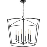 Mantle 6 Light Large Pendant by Quorum - 6412-6