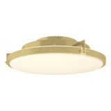 Metra 28W 1 LED 24.3 Inch Wide Contemporary Flush Mount by Hubbardton Forge - 126747HF