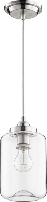 1 Light Mini Pendant 10.75 Inch Tall by Quorum - 846
