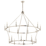 Carrick 18 Light Oversized Chandelier by Kichler - 52708