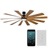 Windflower 80 Inch  12 Blade Ceiling Fan with LED Light Kit by Modern Forms - FR-W1815-80L