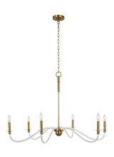 Hanover 6 Light Oversized Chandelier by Visual Comfort Studio - CC1326