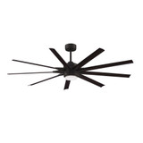 Odyn Custom 9 Blade Ceiling Fan with Light Kit 72 Inches Wide by Fanimation - FPD8152BLW-72103