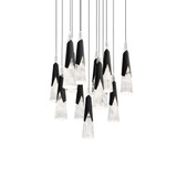 Kilt 102.7W 13 LED Light Large Pendant by Modern Forms - PD-44413S