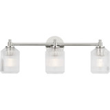 Barstow 3 Light Bath Vanity 9 X 25.5 Inch Wide by Visual Comfort Studio - CV1093