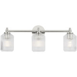 Barstow 3 Light Bath Vanity 9 X 25.5 Inch Wide by Visual Comfort Studio - CV1093