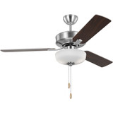 Linden 3 Blade Ceiling Fan with Light Kit 48 Inch Wide by Generation - 3LD4817