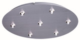 Rapidjack Seven Light Round Canopy 17x 2.5 Inch by ET2 - EC85018