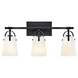 Foster 42W 3 LED Opal Glass Vanity Light by Hinkley - 5133OP