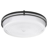 Emory 20W 1 CCT LED Flush Mount 4 Inch Tall and 18 Inch Wide by Quorum - 368-18