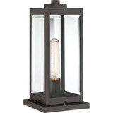 Westover 1 Light Outdoor Pier Mount 16 x 7.5 Inches by Quoizel  - WVR9106