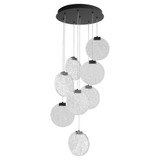 Axiom 28.8W 8 LED Light Medium Pendant by Oxygen - 3-6051