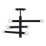 Zane 6 Light 20.5 Inch Wide Semi Flush Mount by Capital - 251261