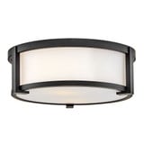 Lowell 10W 2 LED Outdoor Small Flush Mount 13 Inch Wide by Hinkley - 28963
