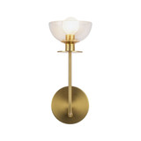 Sylvia 1 Light Bath Vanity 11.5 Inch Tall and 5 Inch Wide by Alora - WV515205