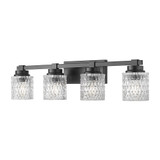 Jacqueline 4 Light Bath Vanity 7.75 Inch Tall and 31.5 Inch Wide by Z Lite - 6101-4V