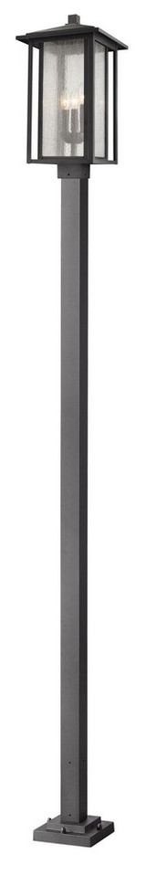Aspen 3 Light Outdoor Post Mount Lantern 11 x 116.87 Inches by Z-Lite - 554PHP