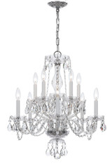 Traditional Crystal 10 Light Medium Chandelier by Crystorama 5080 - 5080