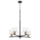 Monarch 5 Light Medium Chandelier by Quorum - 610-5-6965