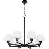 Cassini 8 Light Large Chandelier by Quorum - 6221-8