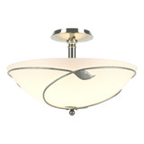 Leaf 3 Light 16 Inch Wide Semi Flush Mount by Hubbardton Forge - 126732