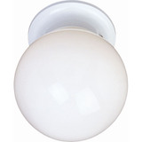 Essentials 583X 1 Light 7.5 Inch Wide Flush Mount by Maxim - 5884