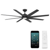 Roboto XL 8 Blade Ceiling Fan with Light Kit 70 Inch Wide by Modern Forms - FR-W2301-70L