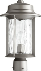 Charter 1 Light Outdoor Post Lantern in style 9.5 x 17 inches by Quorum  - 7248-9
