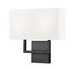 Saxon 2 Light Wall Sconce 11.25 Inch Tall and 12 Inch Wide By Z-Lite - 815-2S