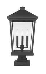 Beacon 3 Light Medium Outdoor Pier Mount by Z-Lite - 568PHX