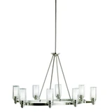 Circolo 8 Light Medium Oval Island Chandelier by Kichler - 2345