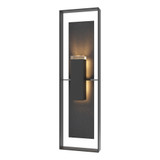 Shadow Box 2 Light Extra Tall Outdoor Wall Sconce 45X13 by Hubbardton Forge - 302609