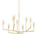 Norman 9 Light Large Chandelier by Troy - F9232