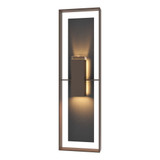 Shadow Box 2 Light Outdoor Wall Lantern 34 Inch Tall by Hubbardton Forge - 302606