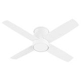Oslo Hugger 4 Blade Flush Mount Ceiling Fan 44 Inches Wide by Oxygen - 3-128