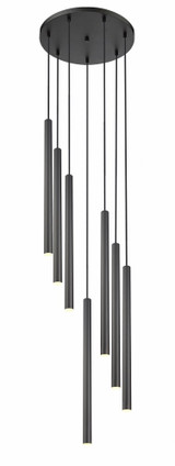 Forest 35W 7 LED Chandelier 23.75 Inch Tall and 18 Inch Wide By Z-Lite - 919MP24-7R