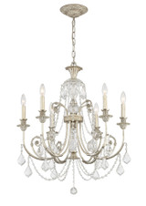 Regis 6 Light Medium Chandelier by Crystorama - 5116