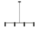 Zentro 4 LED Linear Chandelier 48 Inch Wide by Generation - GLC2074E