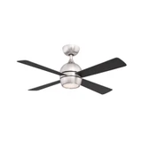 Kwad 4 Blade Ceiling Fan 15.05 Inches Tall and 44 Inches Wide by Fanimation - FP7644