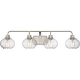 Trilogy 4 Light Vanity Light by Quoizel - TRG8604