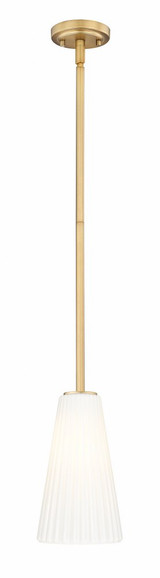 Farrell 1 Light Mini Pendant 11 Inch Tall by Z-Lite - 3043P6-ROD