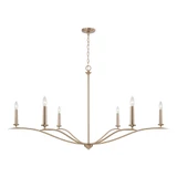 Grady 6 Light Oversized Chandelier by Capital - 450661