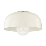 Avery 1 Light 14 Inch Wide Large Semi Flush Mount by Mitzi - H199501L