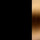 Black/Antique Brass