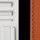 White/Chestnut